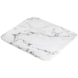 KLEINE WOLKE Duscheinlage Marble Schwarz/Weiß/Grau