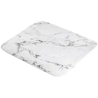KLEINE WOLKE Duscheinlage Marble Schwarz/Weiß/Grau