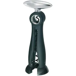 PEUGEOT SALMA Korkenzieher mit Manschettenschneider Weinöffner schwarz 200244
