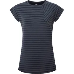 Mountain Equipment Silhouette Wmn's Tee - Cosmos stripe/Cosmos - 12