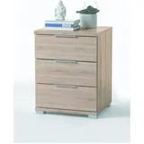 Pol-Power Nachtschrank Uni 46 x 42 x 61 cm Eiche