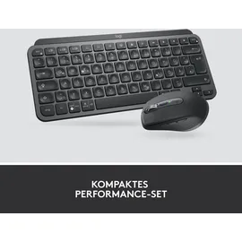 Logitech MX Keys Mini Combo for Business, schwarz, Logi Bolt, USB/Bluetooth, DE (920-011054)