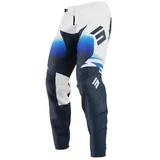 Shot Devo X-Trem Motocross Hosen, weiss-blau, Größe 32