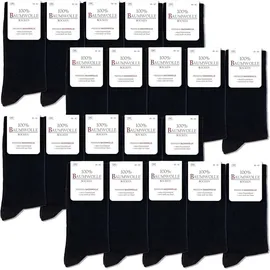 Occulto Ingo Socken-Sets 20er Pack Schwarz 39-42