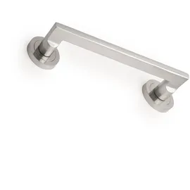 Emuca Griff mit Rosetten gebogen Aluminium Nickel 50 mm