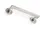 Emuca Griff mit Rosetten gebogen Aluminium Nickel 50 mm