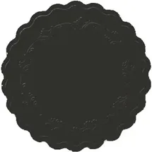 Duni Glasuntersetzer rund Ø 9 cm 250 St. Schwarz