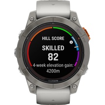 Garmin fenix 7 Pro Sapphire Solar nebelgrau/titanium