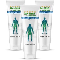 Dr. Hall Hanföl + Kräuter Balsam, Set 3 St