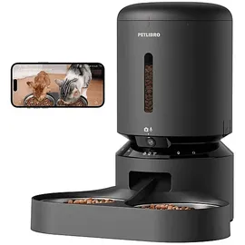 PETLIBRO PL-AF-203-96B GRANARY CAMERA DUAL FOOD TRAY SCHWARZ Automatischer Futterspender