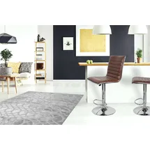 Kayoom Barstuhl Midnight 625 2er-Set, in Leder-Optik, höhenverstellbar, drehbar braun