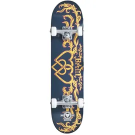 centrano Heart Supply Bam Margera Pro Skateboard Komplettboard Blau 8"