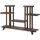 Outsunny Pflanzenregal Vierstufiges Blumenregal 123,5 x 33 x 80 cm Verkohlt