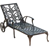 INKOSPOR Nexus Sonnenliege 200 x 70 x 30 cm Bronze