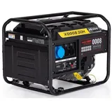 Hahn & Sohn 7410 - Benzin-Stromgenerator HGG 8000X 6500W - Schwarz