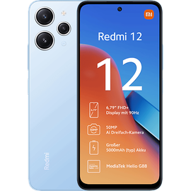 Xiaomi Redmi 12 5G 4 GB RAM 128 GB sky blue
