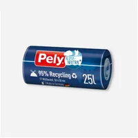 Mülleimer-Beutel Pely Mülleimerbeutel 25 L 17 Stück 95% Recycling