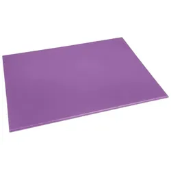 Hygiplas Schneidebrett mit hoher Dichte, violett, 600 x 450 x 12 mm