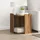 vidaXL Katzentoilette Artisan-Eiche 42x42x51 cm Braun