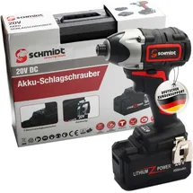 SCHMIDT security tools Akku-Schlagschrauber ID-180 inkl. 1 x 4,0 Ah + Ladegerät