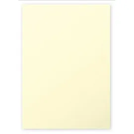 Clairefontaine Farbiges Papier A4, 120g, Kanariengelb 50 Blatt