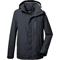 KILLTEC Herren Funktionsjacke/Outdoorjacke mit abzippbarer Kapuze KOS 256 MN JCKT_CARLEB, dunkelnavy, 3XL,