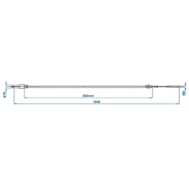 PRO PLUS Bremsseil 830/1040mm