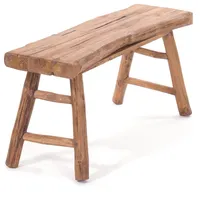 DESIGN DELIGHTS Sitzbank, Natur, Holz, 93x44x33 cm, Esszimmer, Bänke,