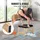 Vevor Yoga Kopfstandbank Inversionsstuhl 136 kg Tragkraft für das Familien-Fitnessstudio, Kopfstandtrainer mit Holzrahmen und PU Polster, Stand-Yoga-Hocker für Kraft- und Gleichgewichtstraining