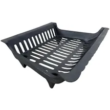 Amagabeli Kaminrost Kaminholzständer Feuerrost Schwarz