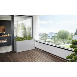 Biohort Belvedere Maxi 150 152 x 53 x 77 cm silber metallic