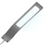 kalb Aufbauleuchte LED Schrankleuchte Schrankbeleuchtung Vitrinenbeleuchtung Bad SET, 1er SET, neutralweiß grau