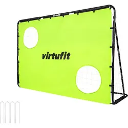 Fußballtor mit Torwand - Fußballtor - 120 x 80 cm SCHWARZ 120 CM
