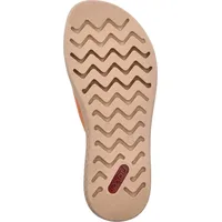 Rieker Damen Pantolette, orange, 37 EU - 37 EU