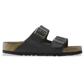 Birkenstock Arizona Weichbettung Naturleder geölt schwarz 45