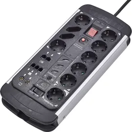 Renkforce Steckdosenleiste 10fach 1,50 m Schwarz 1 St.