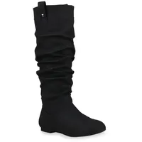 VAN HILL Damen Schlupfstiefel in Schwarz