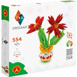 Selecta Spielzeug ORIGAMI 3D - Blumentopf, 554 Stk.