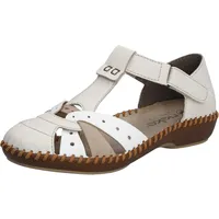 Rieker Damen M1655 Barfußschuh, Beige, 36
