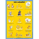 Carl-Auer Verlag GmbH "Ich schaff's"-15-Schritte-Poster
