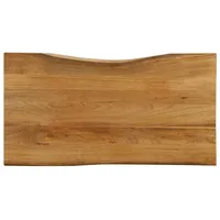 VidaXL Tischplatte mit Baumkante 100x60x2,5 cm Massivholz Mango