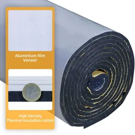 CCLIFE Dämmmatte selbstklebend 1 m x 8 m x 13 mm