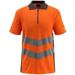 Warnschutz Polo-Shirt "MURTON" Safe Supreme UV-Schutz - XXL - warnorange/anthrazit