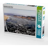 Calvendo Eisschollen auf der Weser 1000 Teile Lege-Größe 64