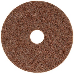 3M Schleifvliesscheibe Scotch Brite SC-DH D.178mm coarse braun m.Zentrierung