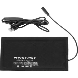 Reptilien-Heizkissen, USB-Untertank-Terrarium-Wärmer, Heizmatte, Untertank-Heizung, Terrarium-Wärmer-Set Mit Dreistufiger Temperaturregelung, Leistungsstellung unter Terrarium Heizung Heizmatte(M)