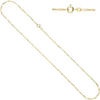 Unique Singapurkette 585 Gelbgold 1,8 mm