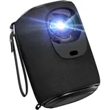 lisowod Beamer, Auto Trapezkorrektur/Elektrischer Fokus, WiFi Bluetooth1080P Full HD, Beamer 4K Unterstütz Lisowod Mini Beamer 20000L Heimkino Beamer Tragbare Projektor, Kompatibel mit TV Stick/PS5/HDMI