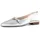 Gabor Slingpumps für Damen, silber, Größe 37 1⁄2 EU / 4,5 UK