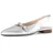 Gabor Slingpumps für Damen, silber, Größe 37 1⁄2 EU / 4,5 UK